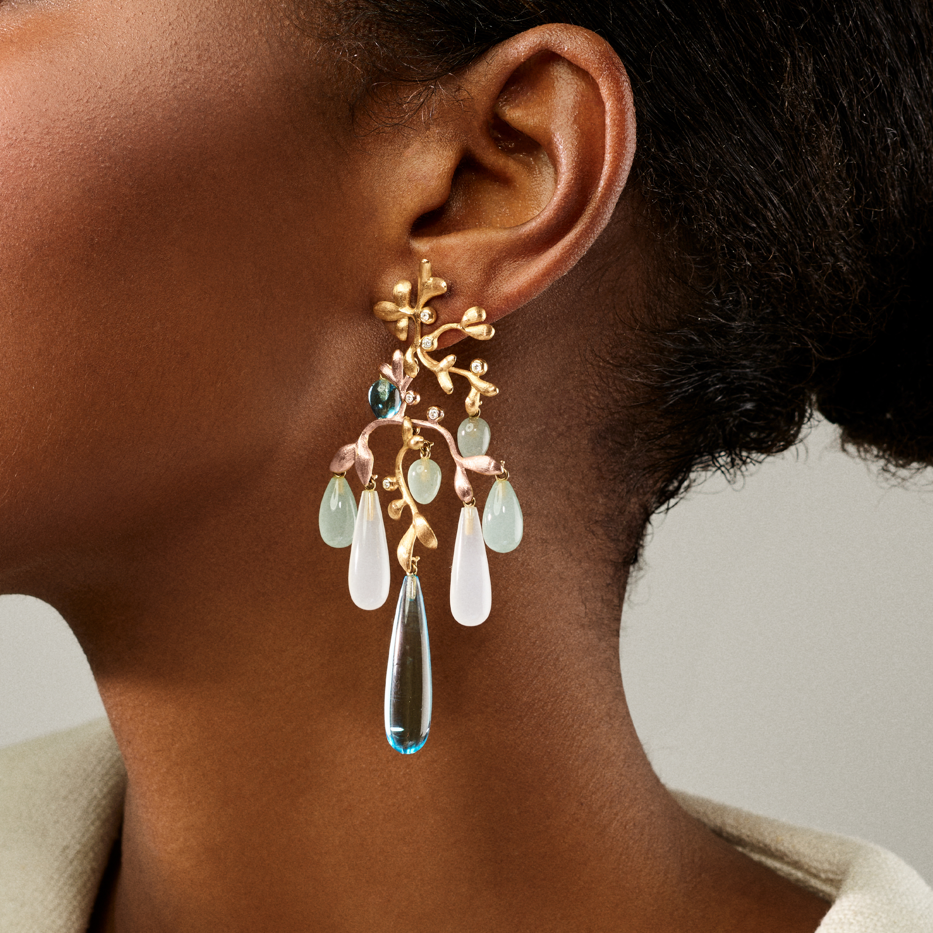 【HYERES LOR】24SS★ H-edition Castanets Round Earrings HYERES LOR】24SS☆ H-edition Castanets Round Earrings