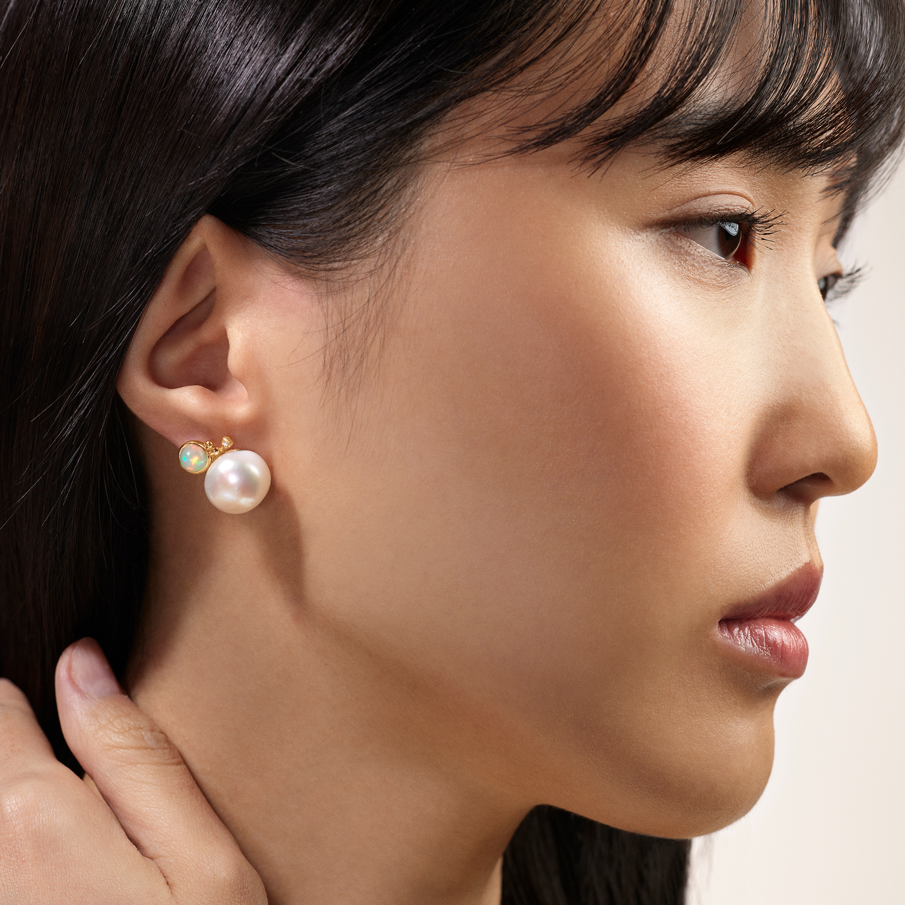 BoHo stud earrings large | Ole Lynggaard