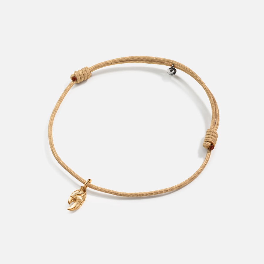 ◇HYERES LOR◇ Erite23 Silver(Y) Pave String Bracelet Beige HYERES LOR | Japanese Regular Store – MATILDA DEPT.