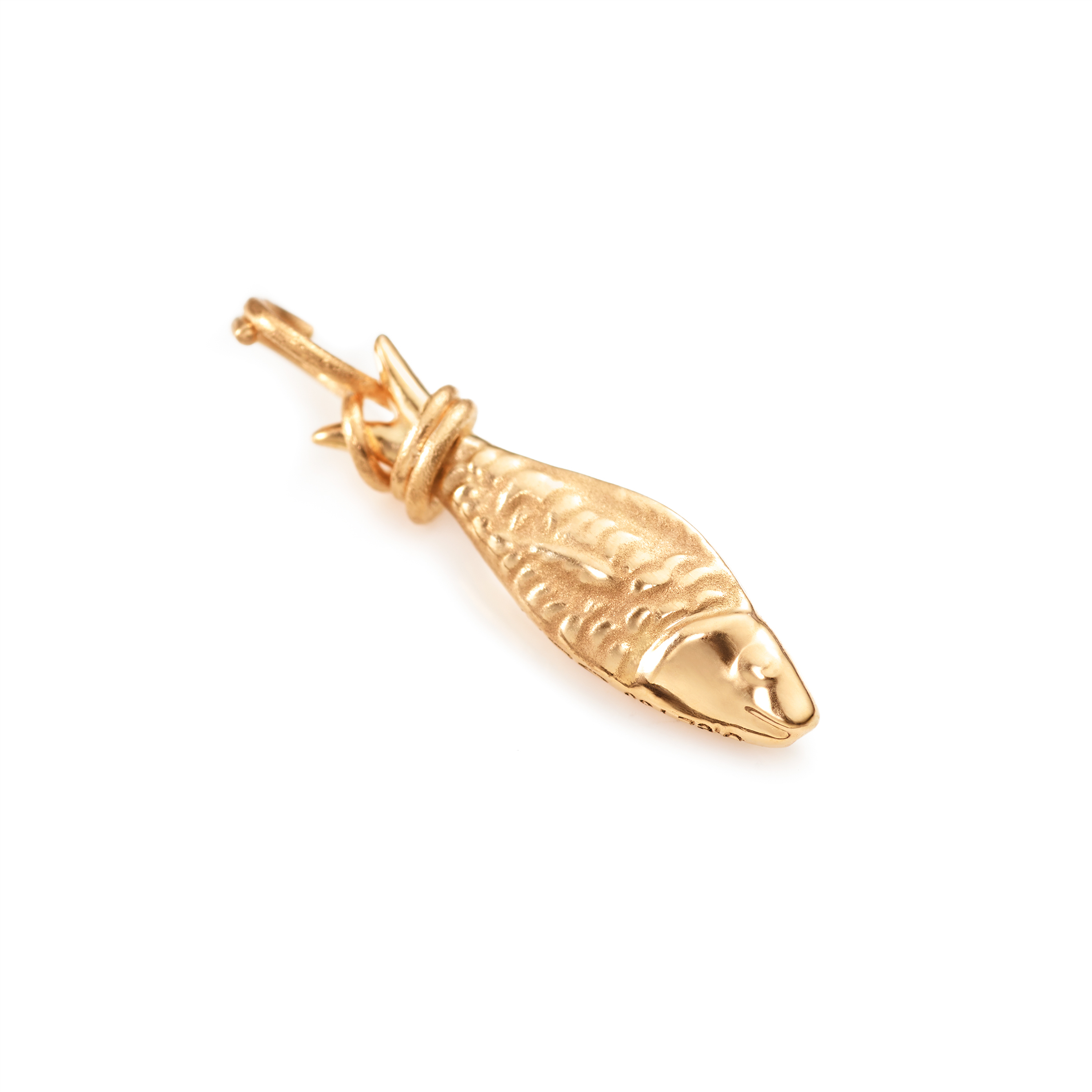 T　OLE LYNGGAARD カフス　錨　デンマーク　北欧ヴィンテージ Young Fish pendant small | Ole Lynggaard