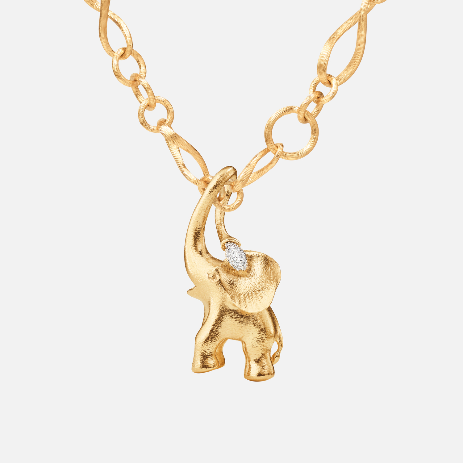 Love collier with Elephant pendant large