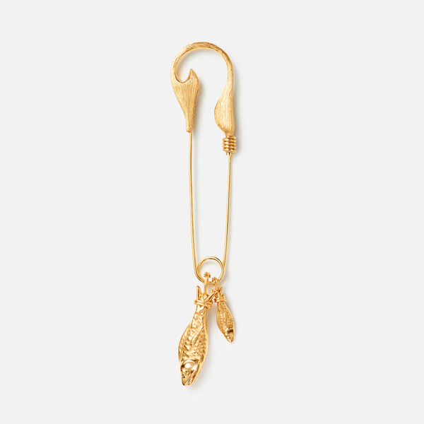 Under the Sea Fish Hook Brooch small | Ole Lynggaard